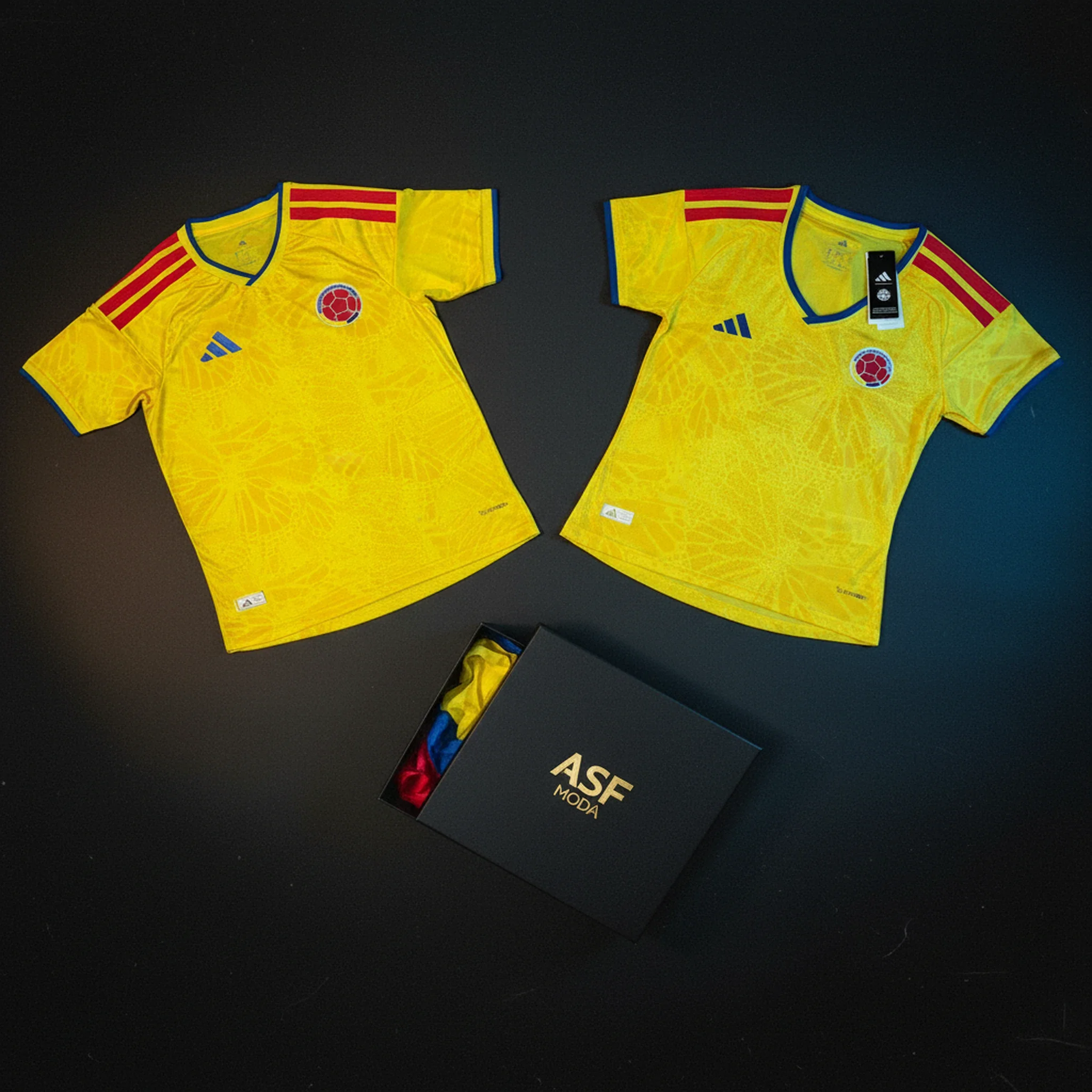 Combo Parche Tricolor Plus · 2 Fan + Caja