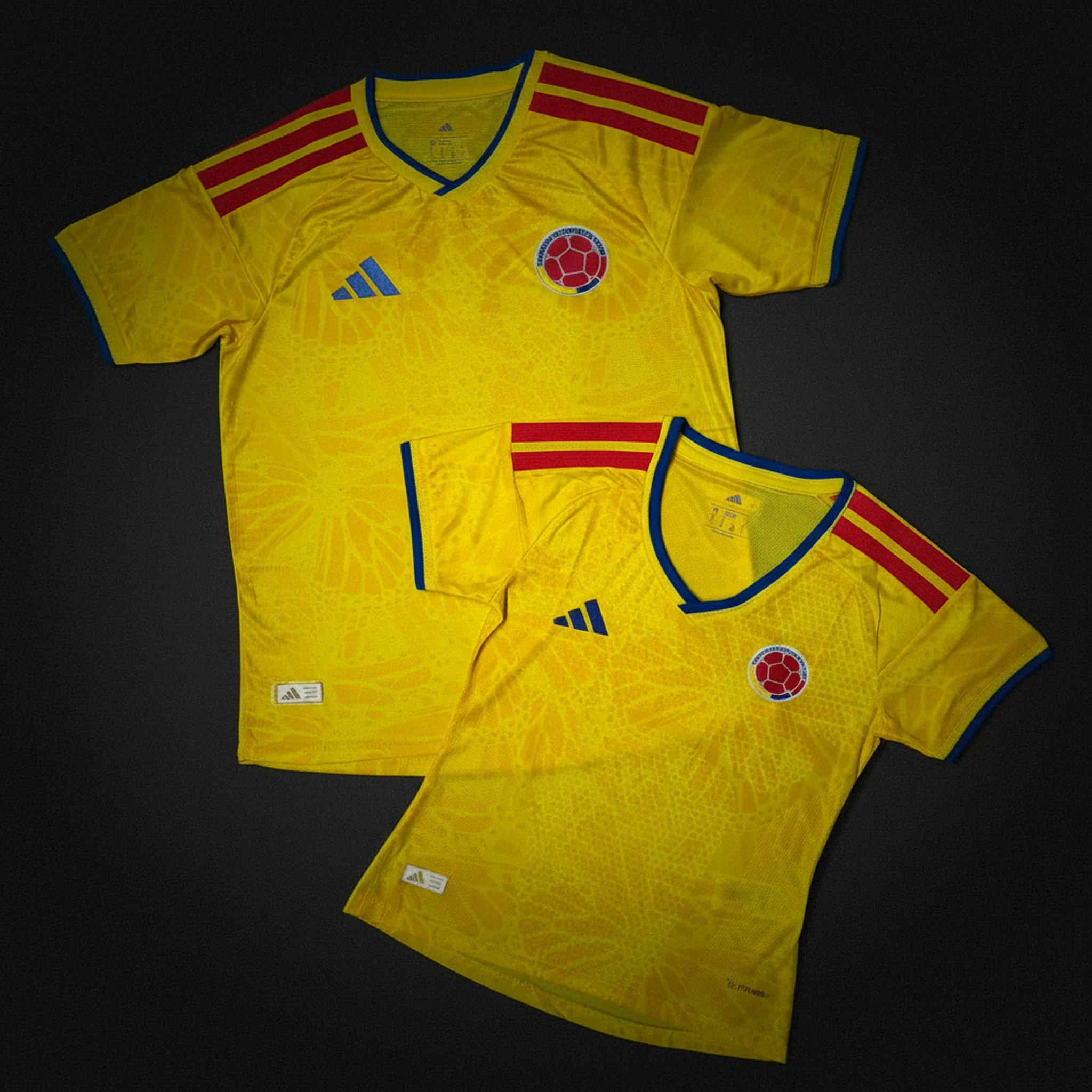 Combo Parche Tricolor · 2 Fan